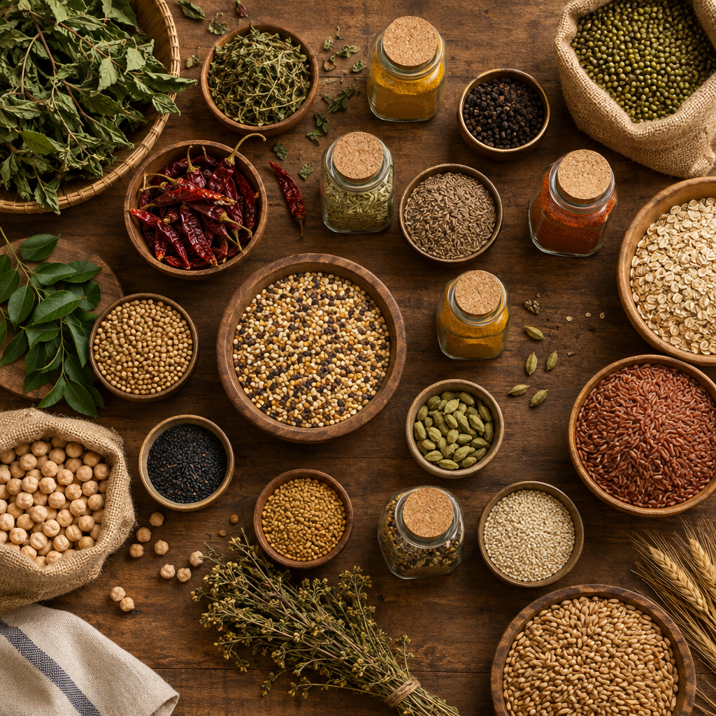 Others collection - assorted natural pantry items
