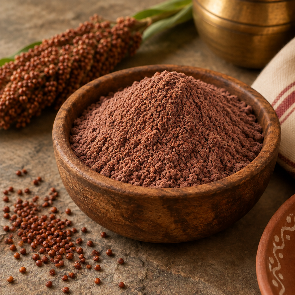 Ragi Flour / Finger Millet Flour | రాగి పిండి