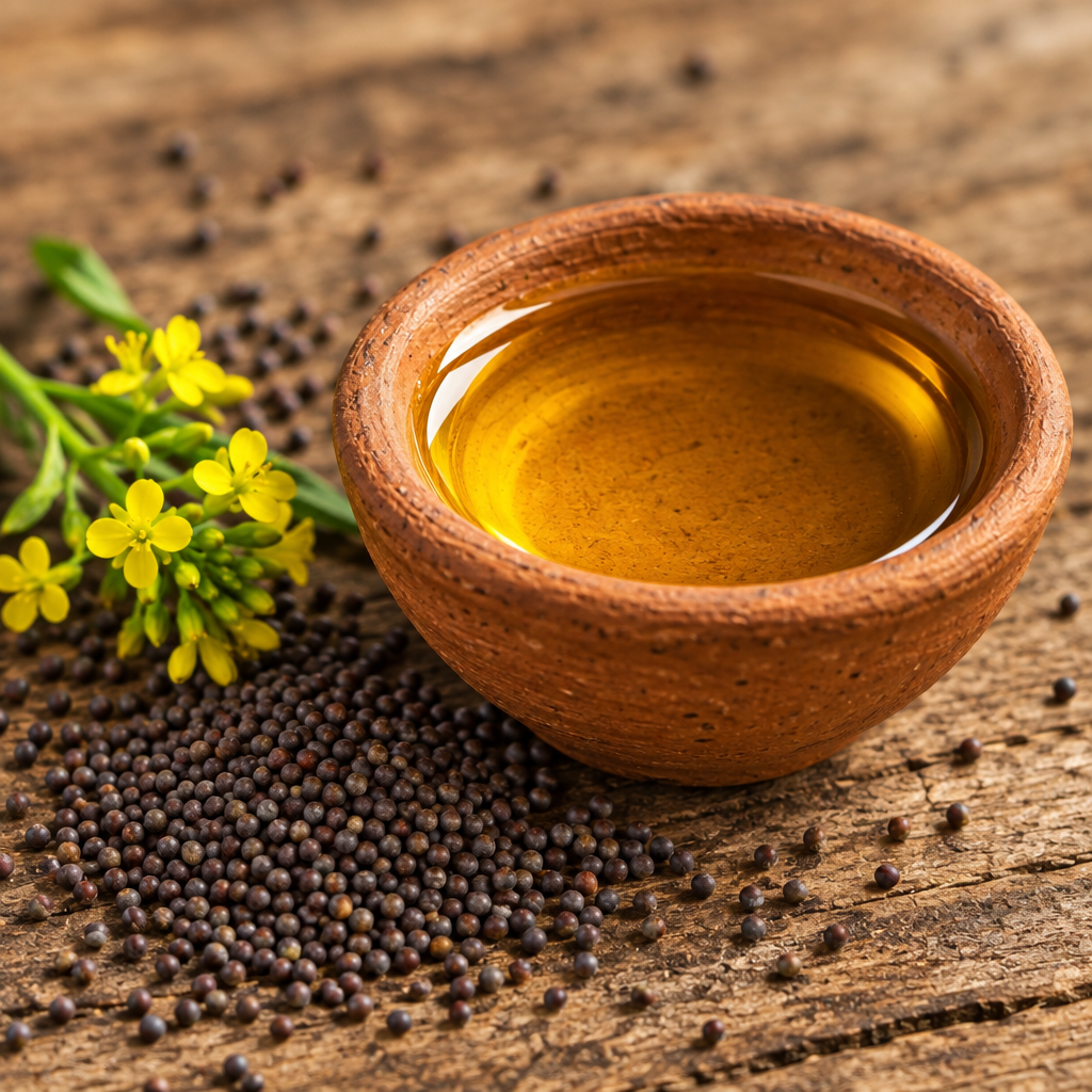 Mustard Oil - Side Angle